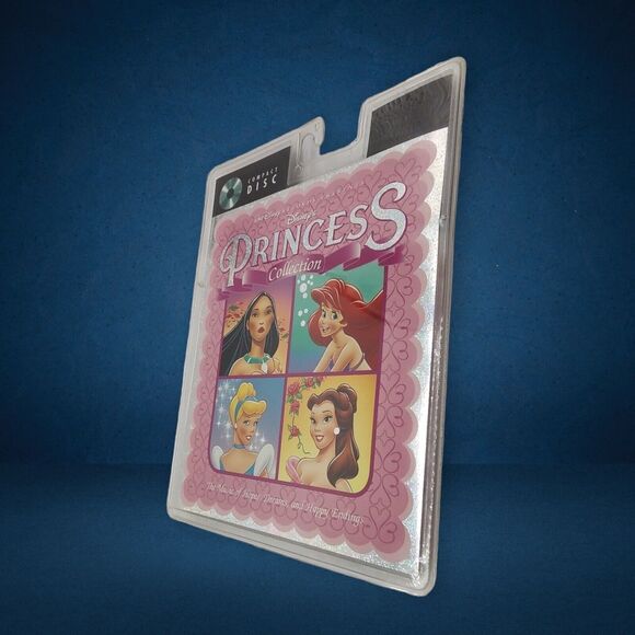 Disney Princess Lot - 5 Minute Stories, Vintage 1996 CD, Magic Towels, Stickers - Picture 3 of 13